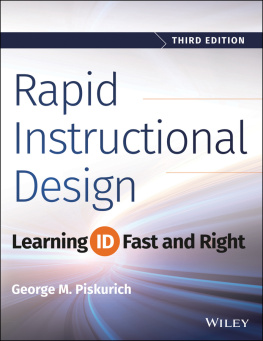 Piskurich - Rapid Instructional Design