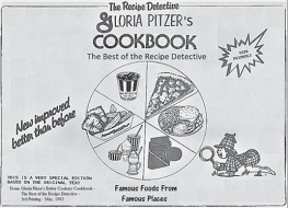 Pitzer - Gloria Pitzers Cookbook--the Best of the Recipe Detective: famous foods from famous places