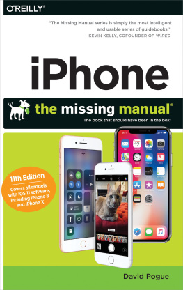 Pogue - IPhone: the Missing Manual