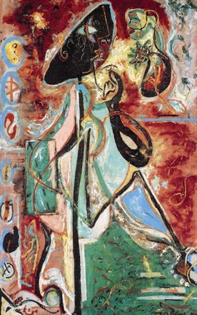 6 The Moon Woman 1942 Oil on canvas 1752 x 1093 cm The Solomon R - photo 8