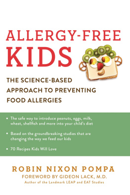 Pompa - Allergy-free kids: the science-based approach to preventing food allergies