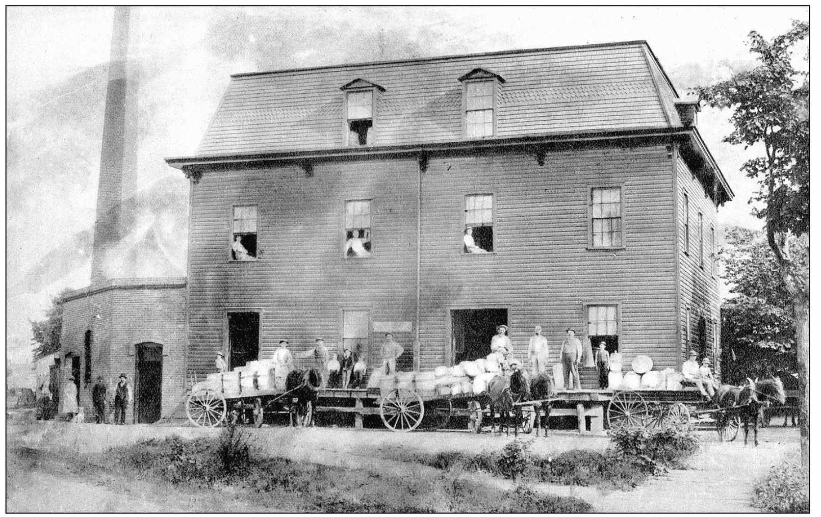 THE LOCAL FLOUR MILL The entire work force of the Charles Appel Flour Mill - photo 5