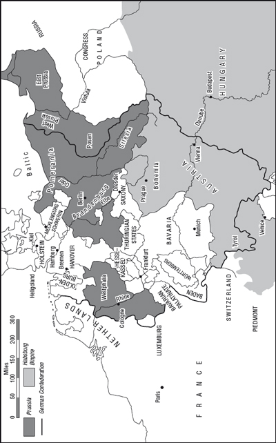 Map 3 The German Confederation Map 4 The unification of Kleindeutschland - photo 4