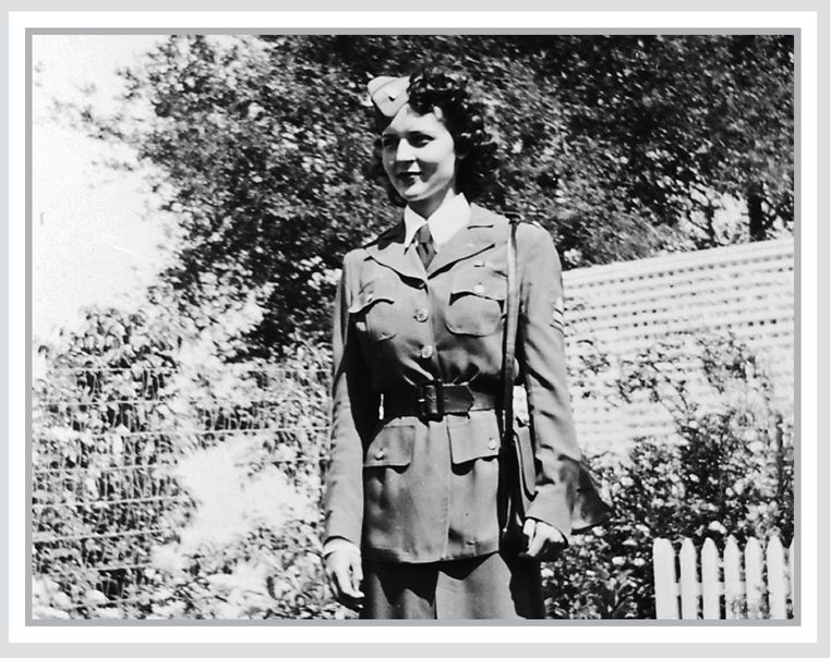 I joined the American Womens Voluntary Services when World War II broke out - photo 5