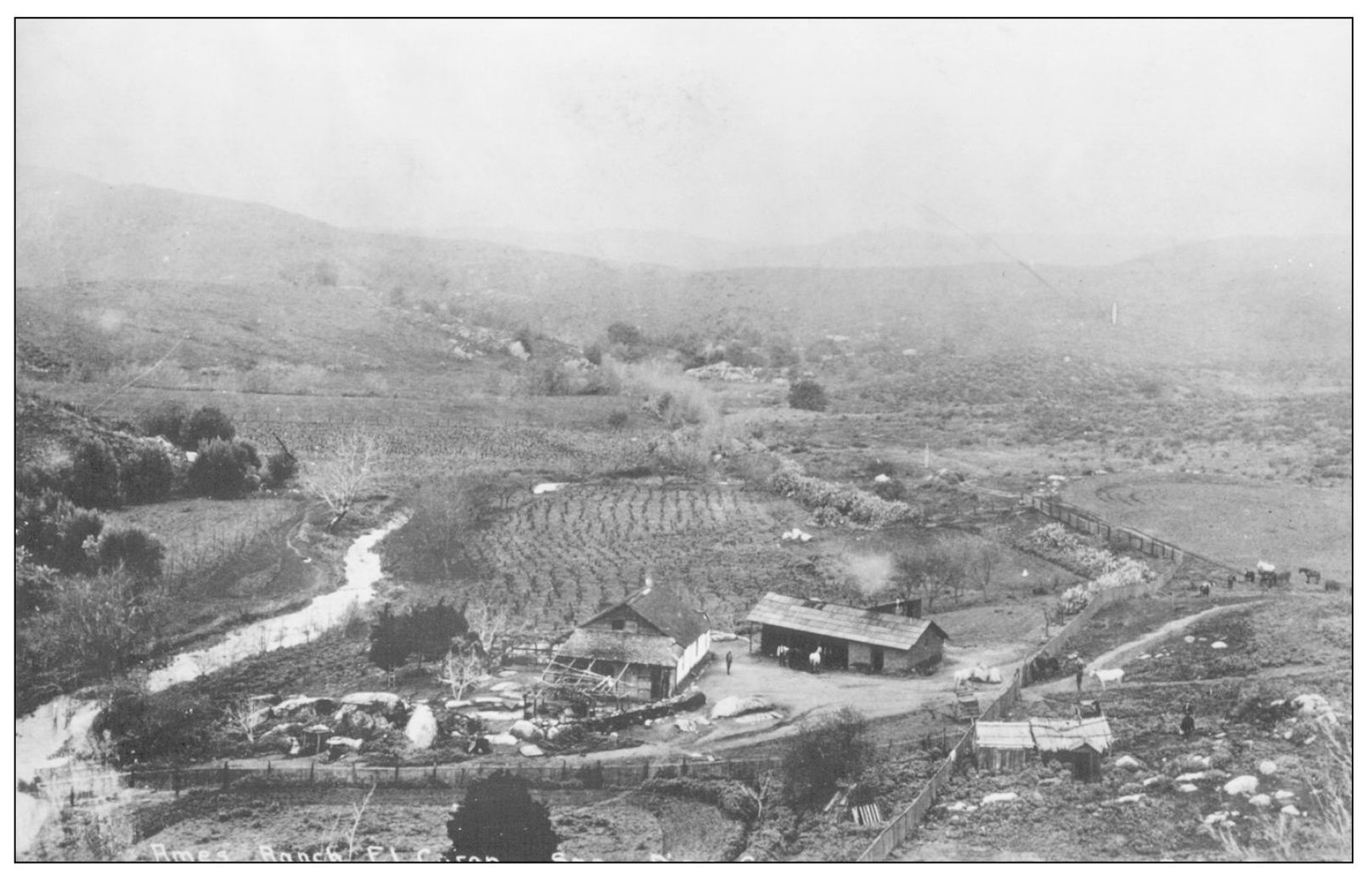 Ames Ranch 18591888 is pictured above Jessie Julian Ames built the adobe - photo 7