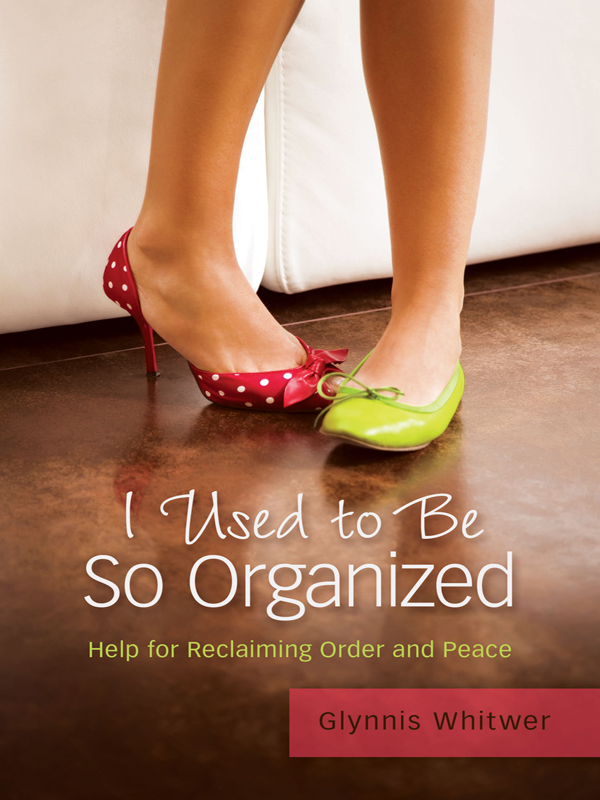 I used to Be So Organized I used to Be So Organized Help for Reclaiming Order - photo 1