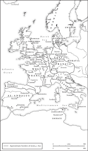 Map 2 Western Europe in 850 Map 3 Eastern Europe in 850 Map 4 Western - photo 3