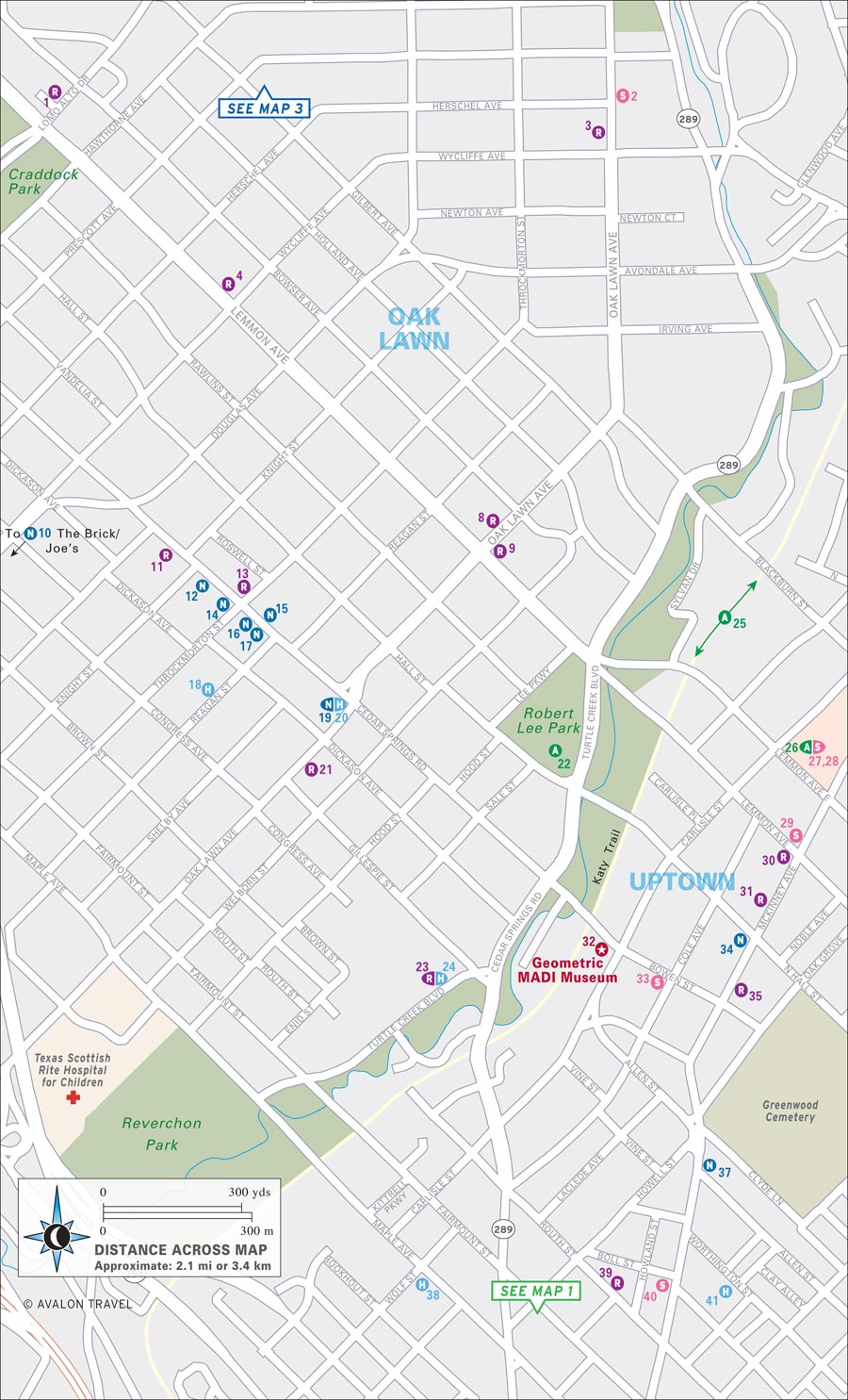 Map 3 Park Cities map halves follow - photo 8