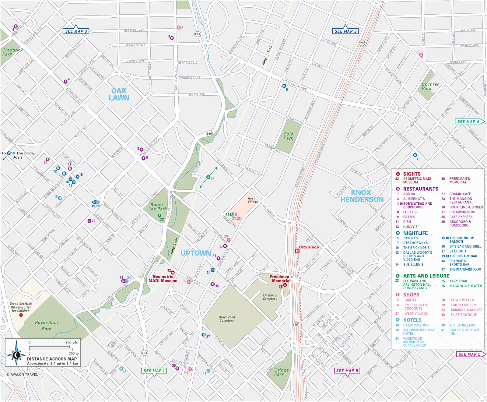 Map 3 Park Cities map halves follow - photo 7