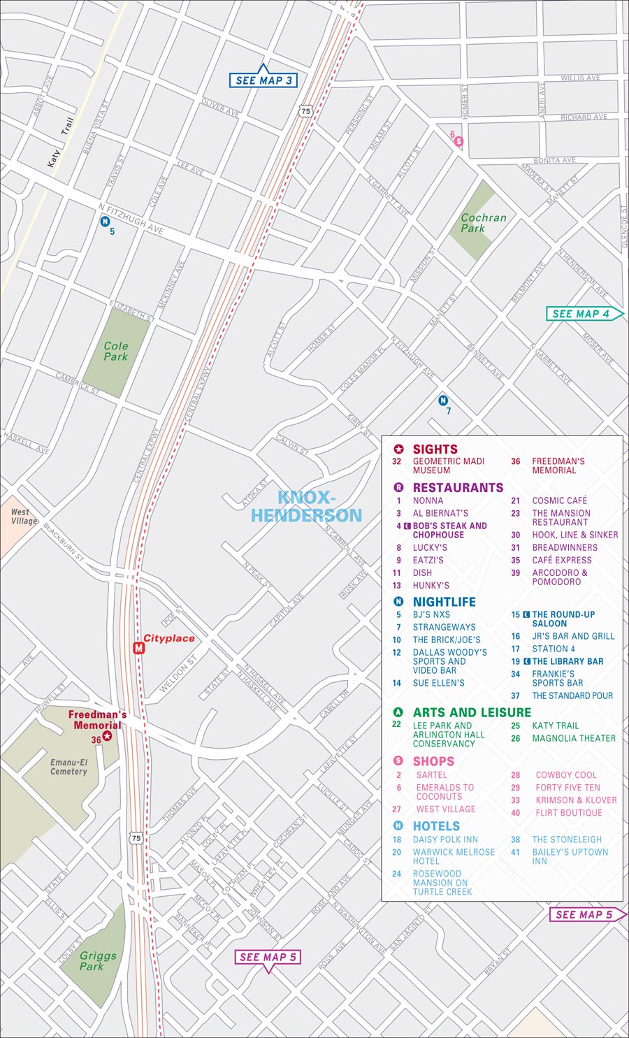 Map 3 Park Cities map halves follow - photo 9