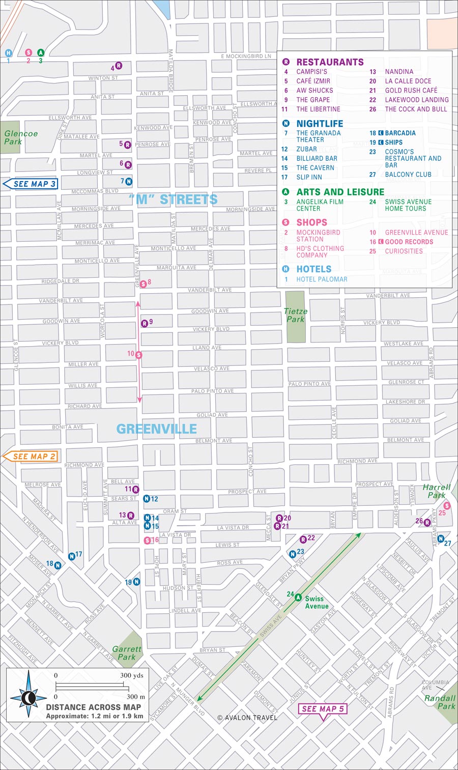 Map 6 South Dallas map halves follow - photo 13