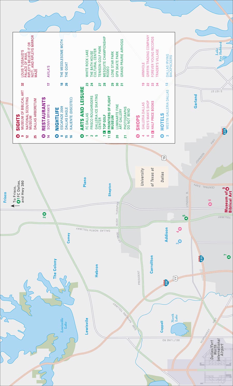 Map 8 Downtown Fort Worth map halves follow - photo 19