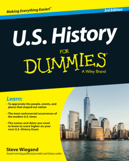 Wiegand - U.S. History For Dummies