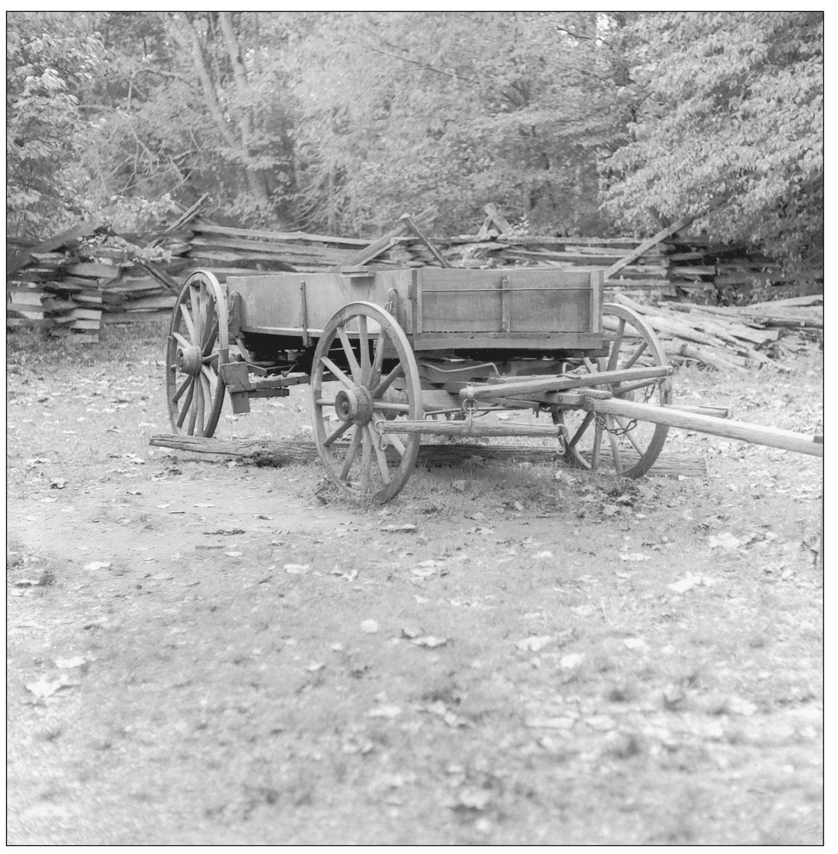 The farm wagon was used to transport farm produce to market and to attend - photo 8