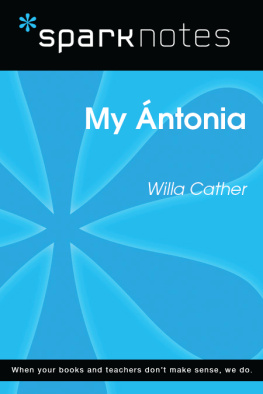 Willa Cather - My Antonia