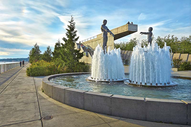 Olympic Sculpture Park What was once a forgotten industrial site is now a - photo 14