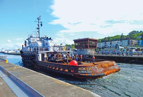 Hiram M Chittenden Locks Boats big and small gain passage to the Ship Canal - photo 16