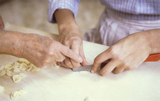 Making orechiette with Zia Rosinella Before you protest that I have access to - photo 10