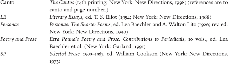 Published Translations of Ezra Pound Published Letters of Ezra Pound - photo 5