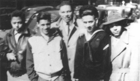 My gang in the early 1950s two blacks two Lithuanians and a Puerto Rican - photo 11