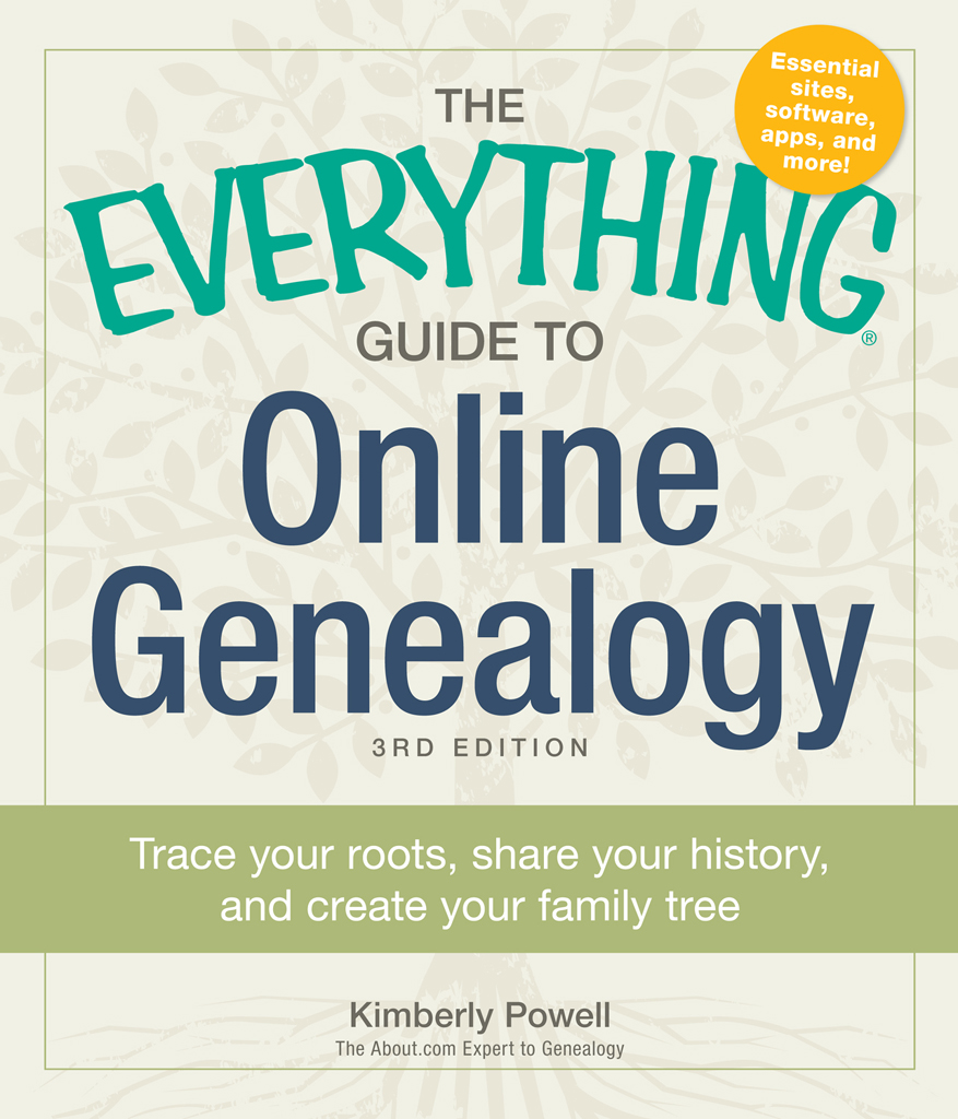 THE GUIDE TO ONLINE GENEALOGY 3RD EDITION Trace your roots share your - photo 1