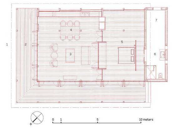 First floor plan main pavilion It is an extraordinarily sensitive design - photo 3