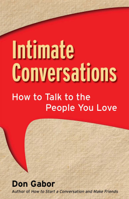 Power Mary - Intimate conversations how to talk to the people you love