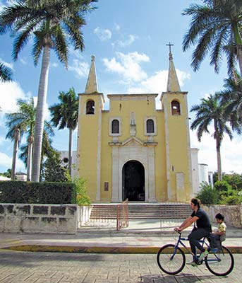 Campeches cathedral handmade tortillas Mrida On the - photo 5