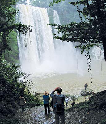 the waterfalls at Misol-H Restaurants specializing in ceviche and seafood - photo 12