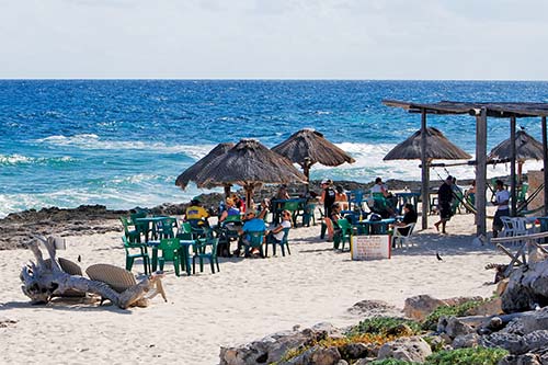 Forget poolside diningin Cozumel you can eat on the beach The Riviera Maya - photo 14