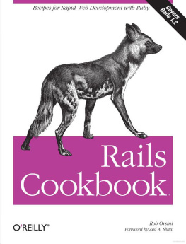 Rob Orsini Rails Cookbook