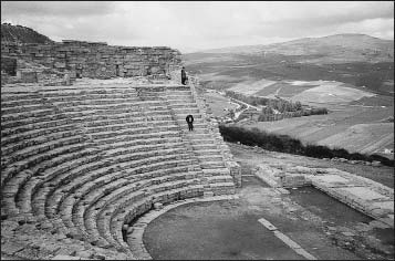 Amphitheater Segesta Sicily is where Daedalus landed After the failure of - photo 3
