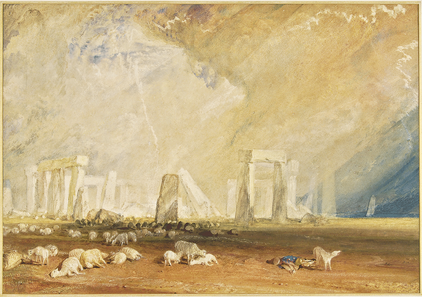 Stonehenge c 1827 by J M W Turner 17751851 A sixteenth century - photo 3