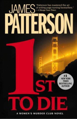 James Patterson Womens Murder Club 1 1st to Die