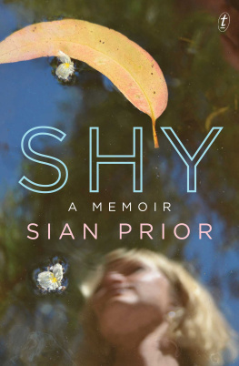 Prior Shy: a memoir