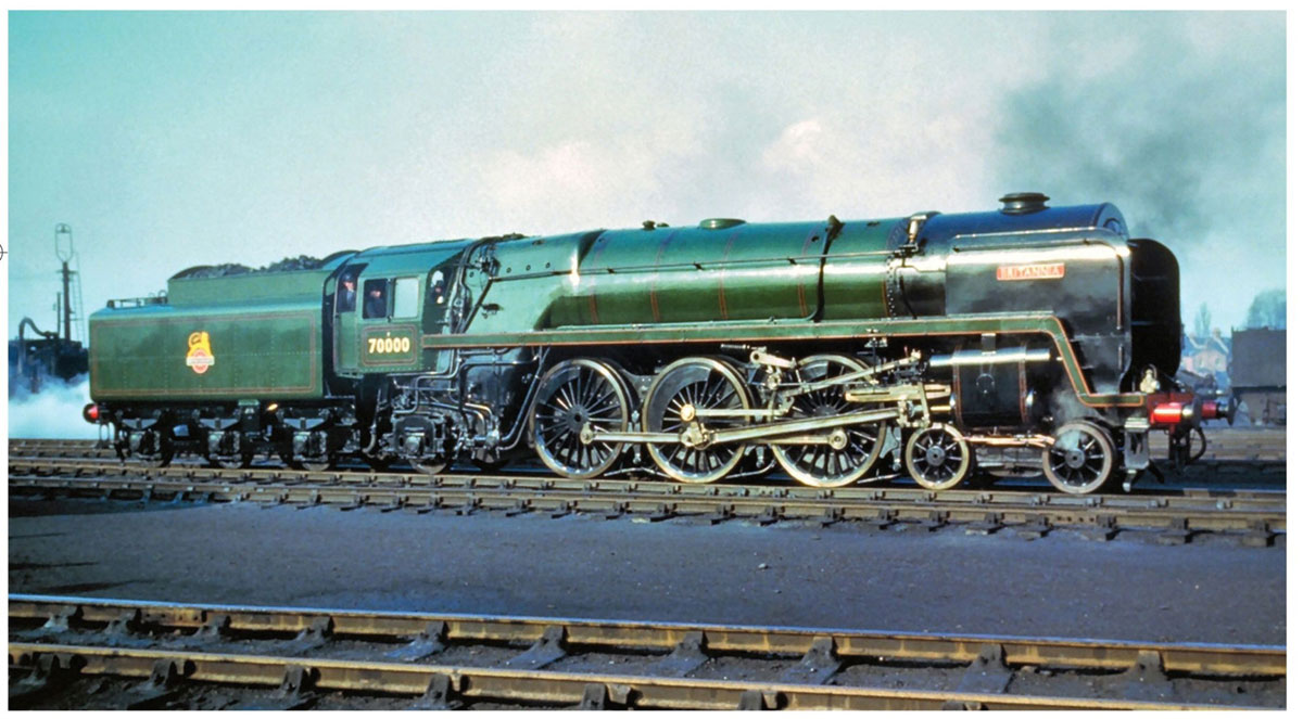 First of the 999 BR Standard Class locomotives 4-6-2 No 70000 BRITANNIA is - photo 3