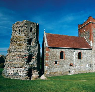 The Dover Castle Lighthouse in Kent England was built by the Romans in 4650 - photo 5