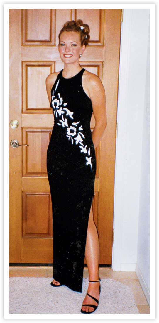 1998 all dressed up and heading to my senior prom Just twenty-four hours - photo 11