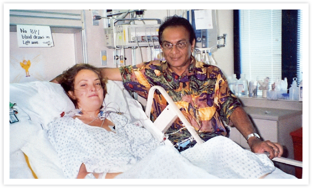 With Dr Abby after I awakened from my coma He visited my bedside every day - photo 14