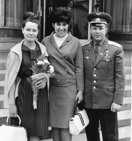 Figure 13 Yuri Gagarin with his wife Valentina left in 1966 Courtesy of - photo 4