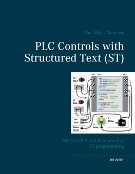Tom Mejer Antonsen - PLC Controls with Structured Text (ST), V3