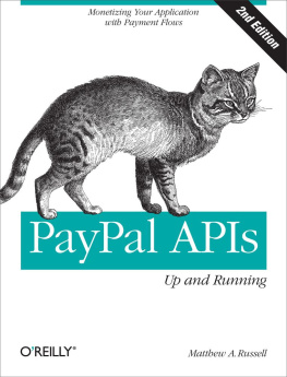 Russell - PayPal APIs: Up and Running