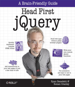 Ryan Benedetti - Head First jQuery