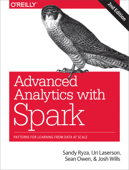 Sandy Ryza Advanced Analytics with Spark