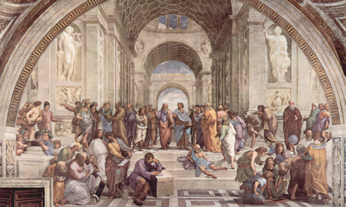 Fig 2 Raphael The School of Athens Stanza della Segnatura Vatican City - photo 2