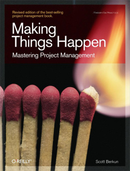 Scott Berkun - Making Things Happen