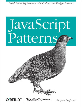 Stefanov - JavaScript Patterns