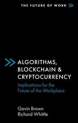 Gavin Brown - Algorithms, Blockchain & Cryptocurrency