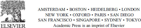 Table of Contents Copyright Academic Press is an imprint of Elsevier The - photo 2