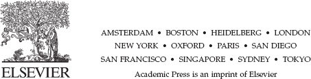 Table of Contents Copyright Academic Press is an imprint of Elsevier 125 London - photo 2